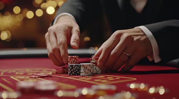 Live dealer studio setup at belanja4d login with multiple camera angles and professional lighting
